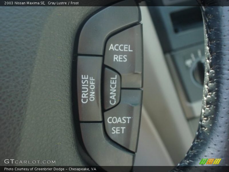 Gray Lustre / Frost 2003 Nissan Maxima SE