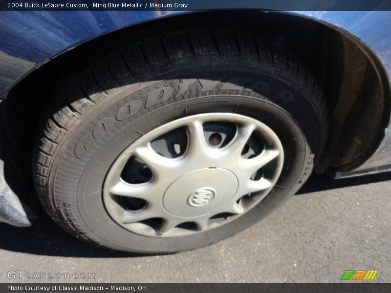 Ming Blue Metallic / Medium Gray 2004 Buick LeSabre Custom