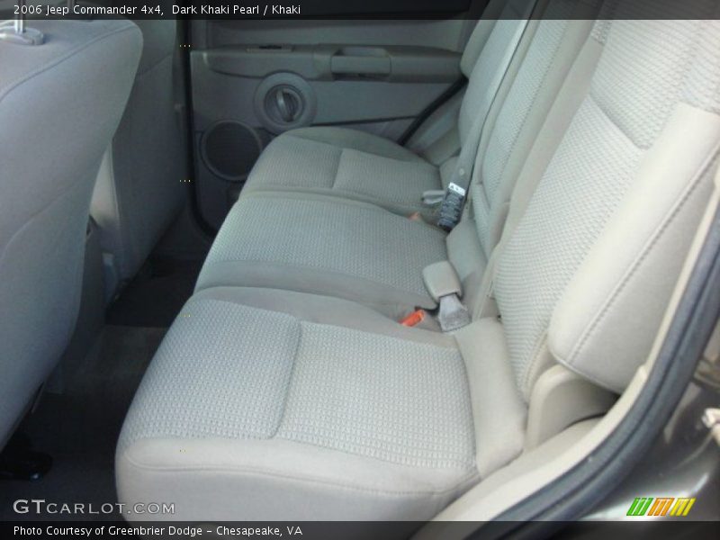 Dark Khaki Pearl / Khaki 2006 Jeep Commander 4x4