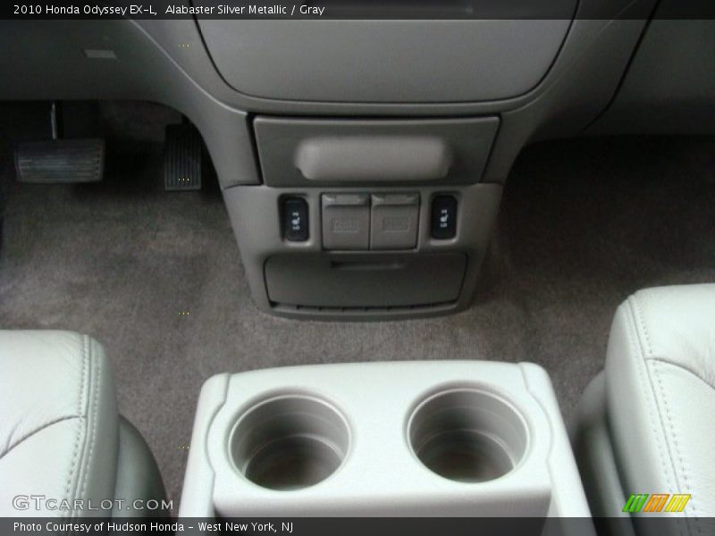 Alabaster Silver Metallic / Gray 2010 Honda Odyssey EX-L