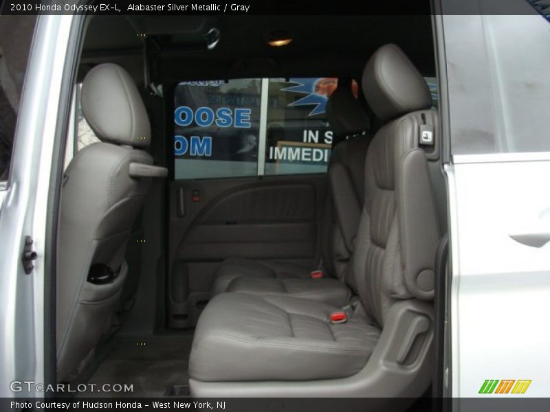 Alabaster Silver Metallic / Gray 2010 Honda Odyssey EX-L