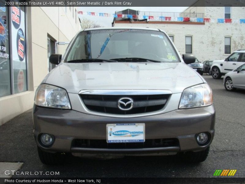 Satin Silver Metallic / Dark Flint Gray 2003 Mazda Tribute LX-V6 4WD