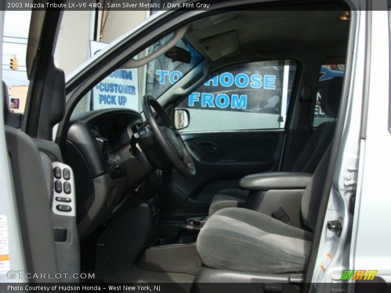 Satin Silver Metallic / Dark Flint Gray 2003 Mazda Tribute LX-V6 4WD