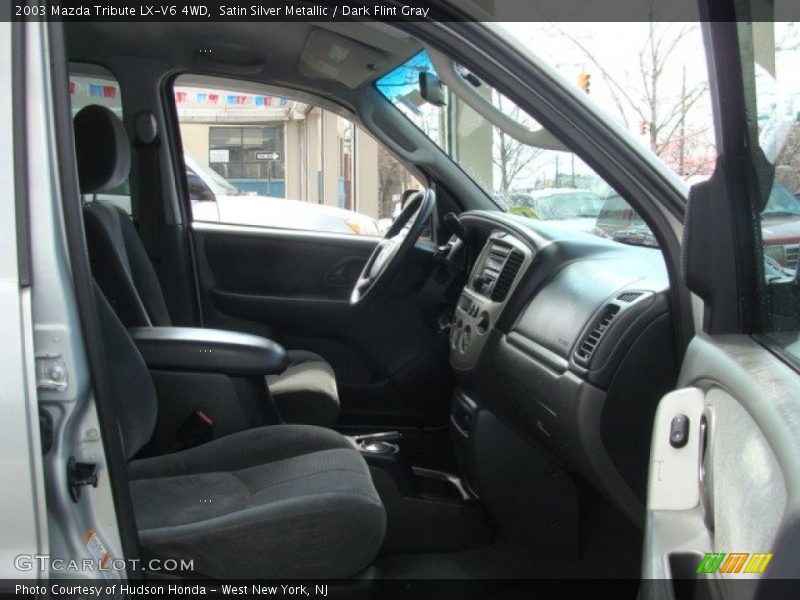 Satin Silver Metallic / Dark Flint Gray 2003 Mazda Tribute LX-V6 4WD