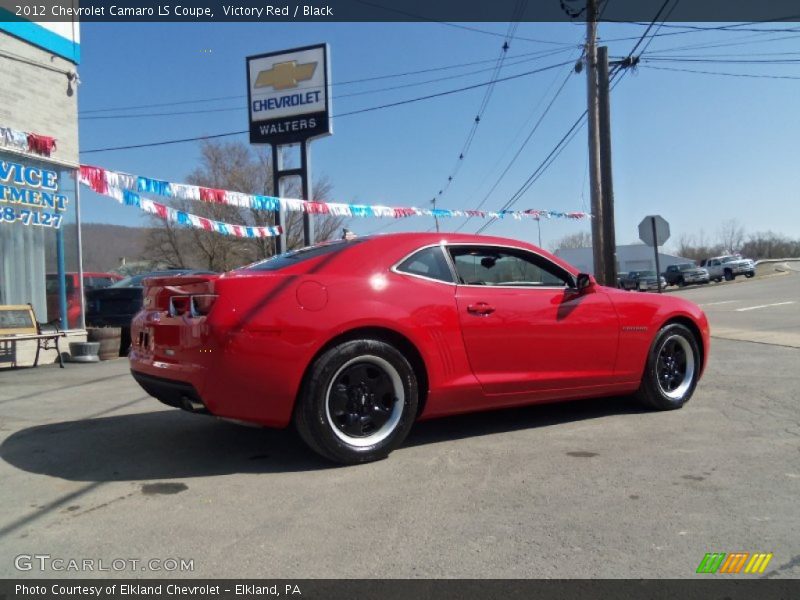 Victory Red / Black 2012 Chevrolet Camaro LS Coupe