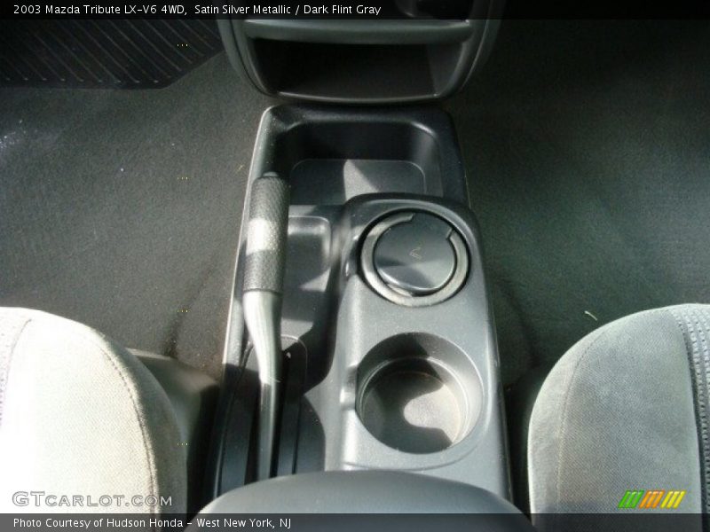 Satin Silver Metallic / Dark Flint Gray 2003 Mazda Tribute LX-V6 4WD