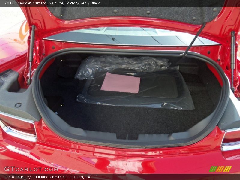 Victory Red / Black 2012 Chevrolet Camaro LS Coupe