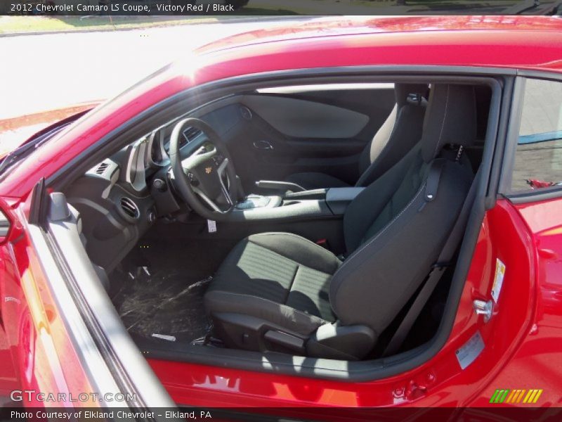Victory Red / Black 2012 Chevrolet Camaro LS Coupe