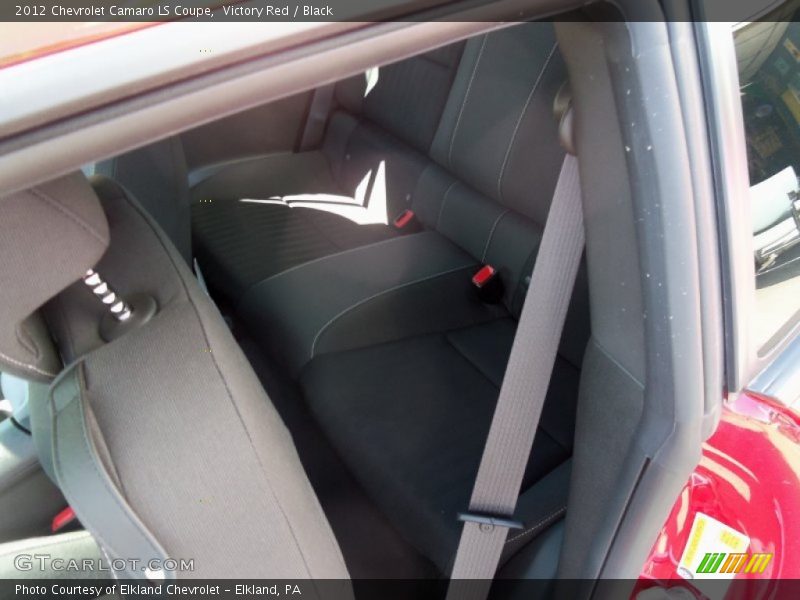 Victory Red / Black 2012 Chevrolet Camaro LS Coupe