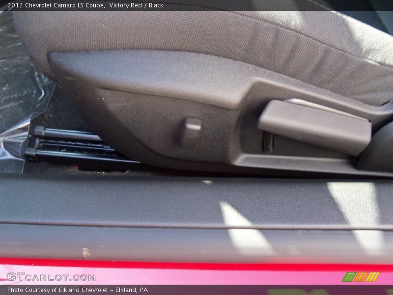 Victory Red / Black 2012 Chevrolet Camaro LS Coupe