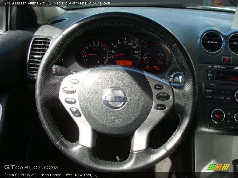 Radiant Silver Metallic / Charcoal 2009 Nissan Altima 2.5 SL