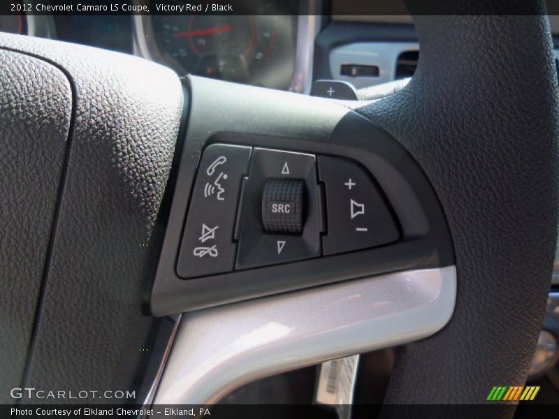 Victory Red / Black 2012 Chevrolet Camaro LS Coupe