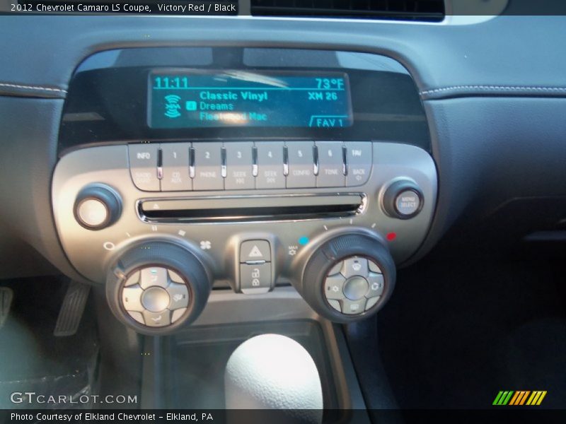 Victory Red / Black 2012 Chevrolet Camaro LS Coupe