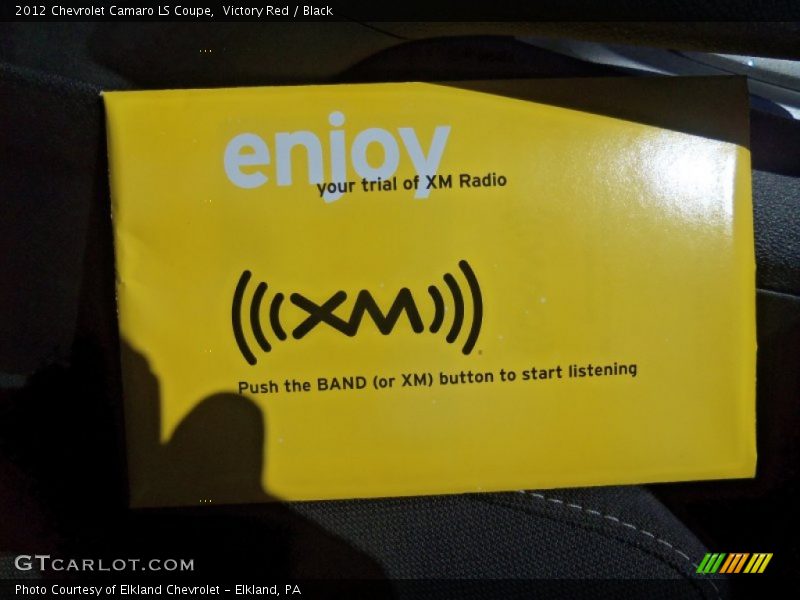Victory Red / Black 2012 Chevrolet Camaro LS Coupe