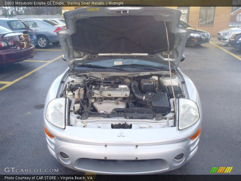 Sterling Silver Metallic / Midnight 2003 Mitsubishi Eclipse GS Coupe