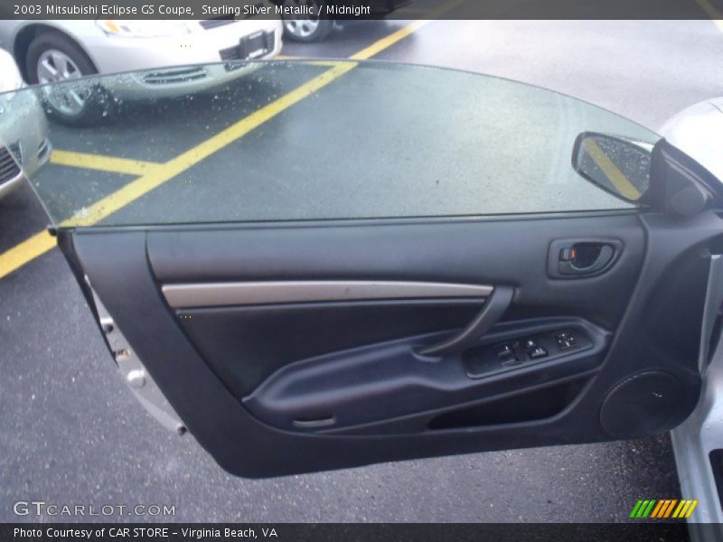 Sterling Silver Metallic / Midnight 2003 Mitsubishi Eclipse GS Coupe