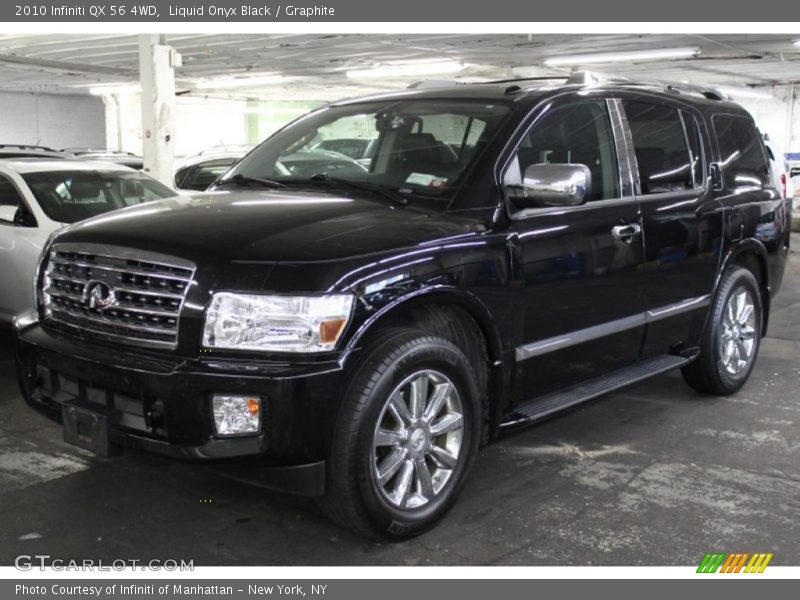 Liquid Onyx Black / Graphite 2010 Infiniti QX 56 4WD