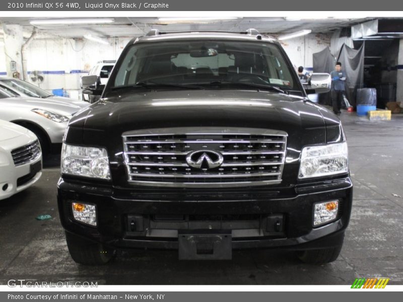 Liquid Onyx Black / Graphite 2010 Infiniti QX 56 4WD