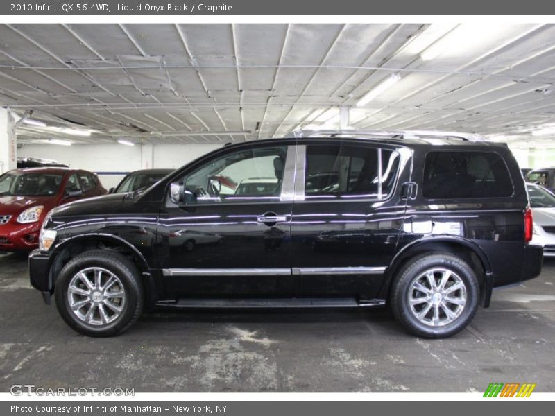 Liquid Onyx Black / Graphite 2010 Infiniti QX 56 4WD