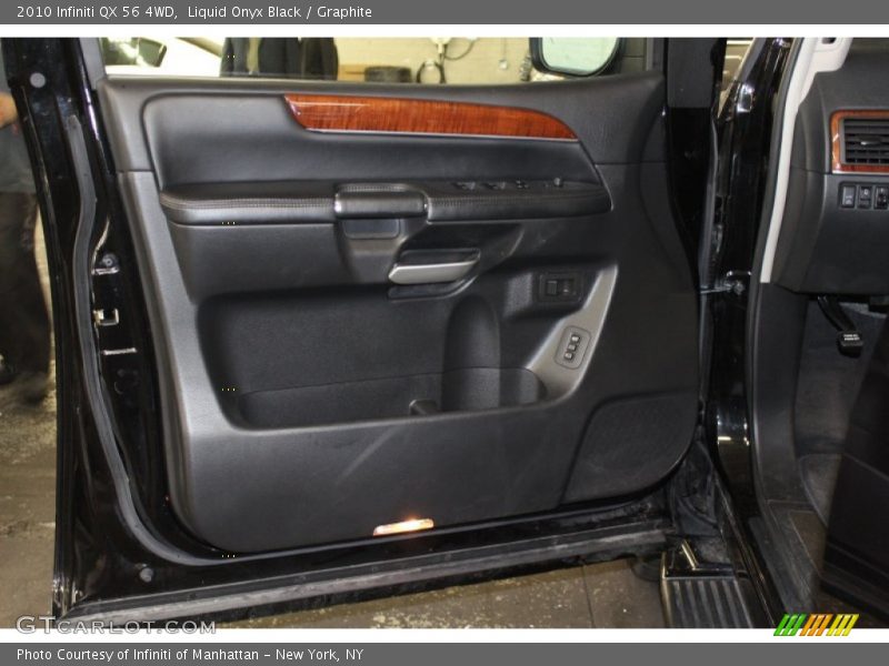 Liquid Onyx Black / Graphite 2010 Infiniti QX 56 4WD