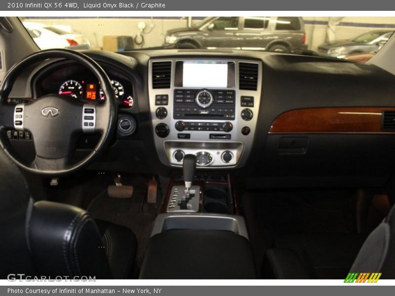 Liquid Onyx Black / Graphite 2010 Infiniti QX 56 4WD