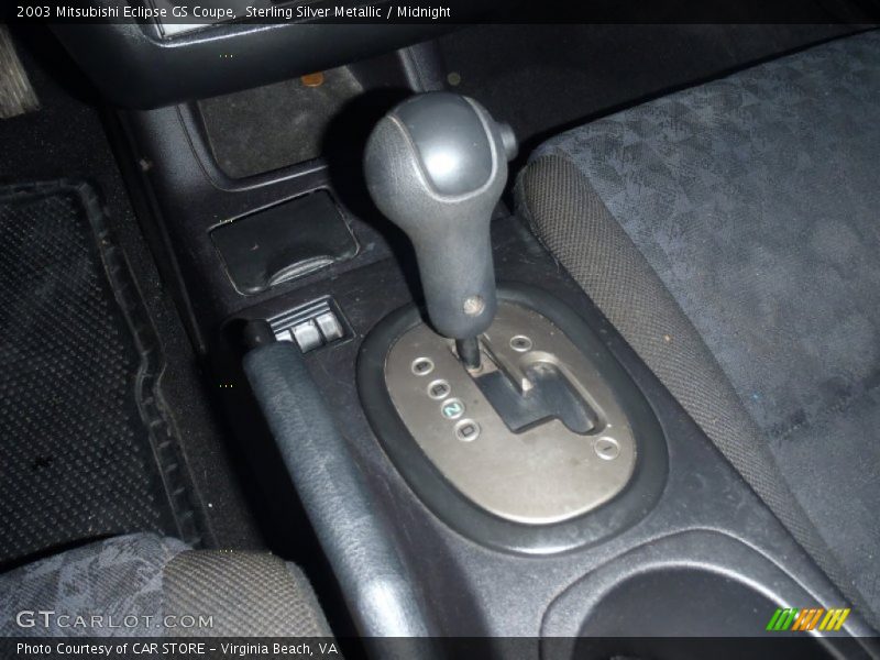 Sterling Silver Metallic / Midnight 2003 Mitsubishi Eclipse GS Coupe