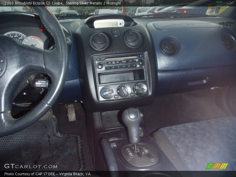 Sterling Silver Metallic / Midnight 2003 Mitsubishi Eclipse GS Coupe