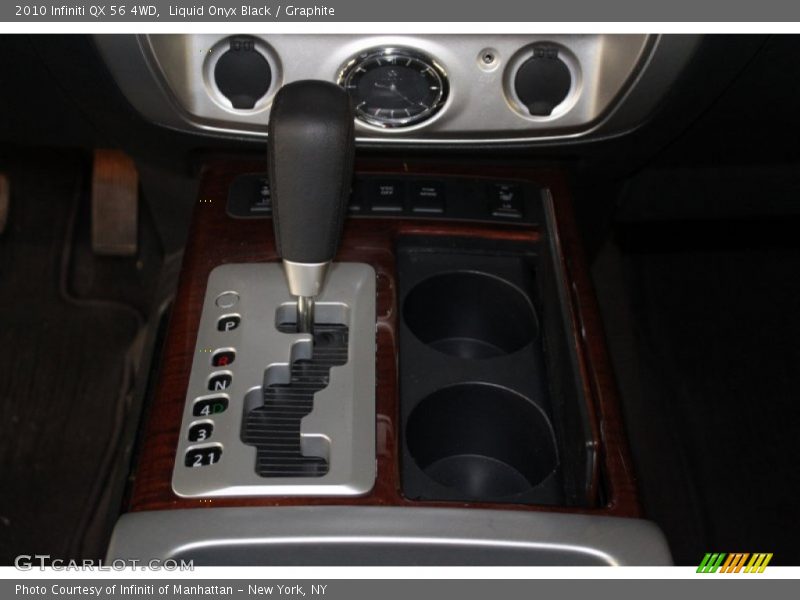 Liquid Onyx Black / Graphite 2010 Infiniti QX 56 4WD