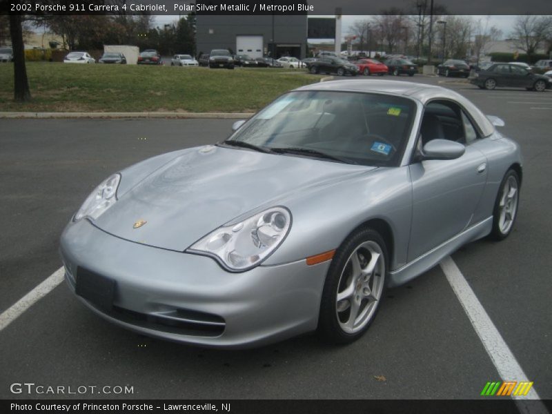Front 3/4 View of 2002 911 Carrera 4 Cabriolet