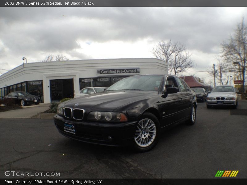 Jet Black / Black 2003 BMW 5 Series 530i Sedan