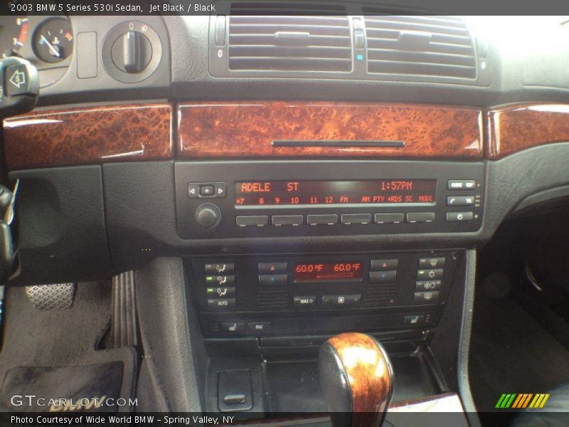 Jet Black / Black 2003 BMW 5 Series 530i Sedan