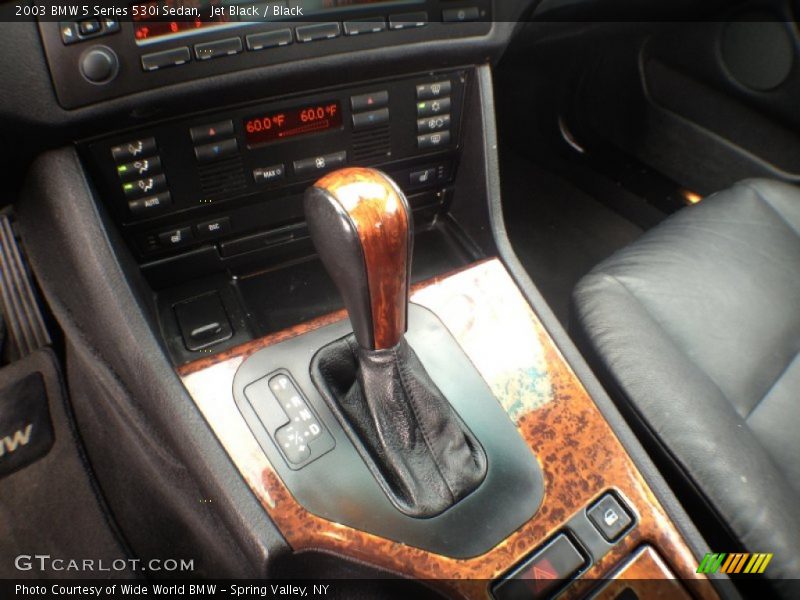 Jet Black / Black 2003 BMW 5 Series 530i Sedan