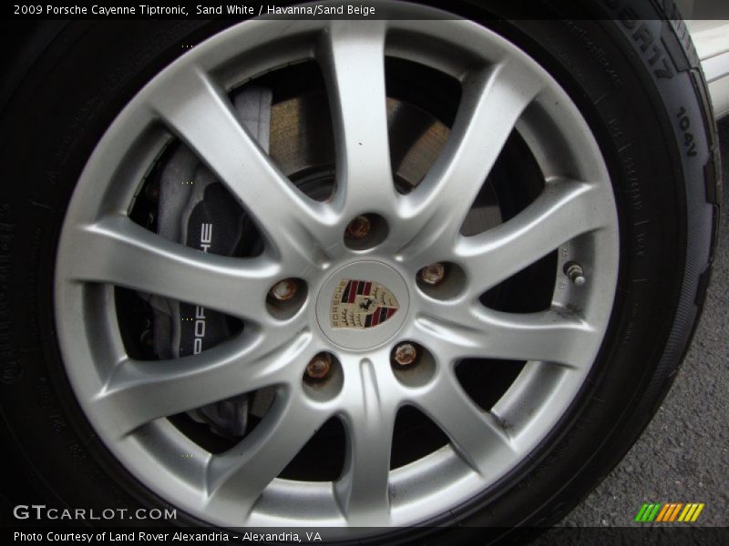 Sand White / Havanna/Sand Beige 2009 Porsche Cayenne Tiptronic