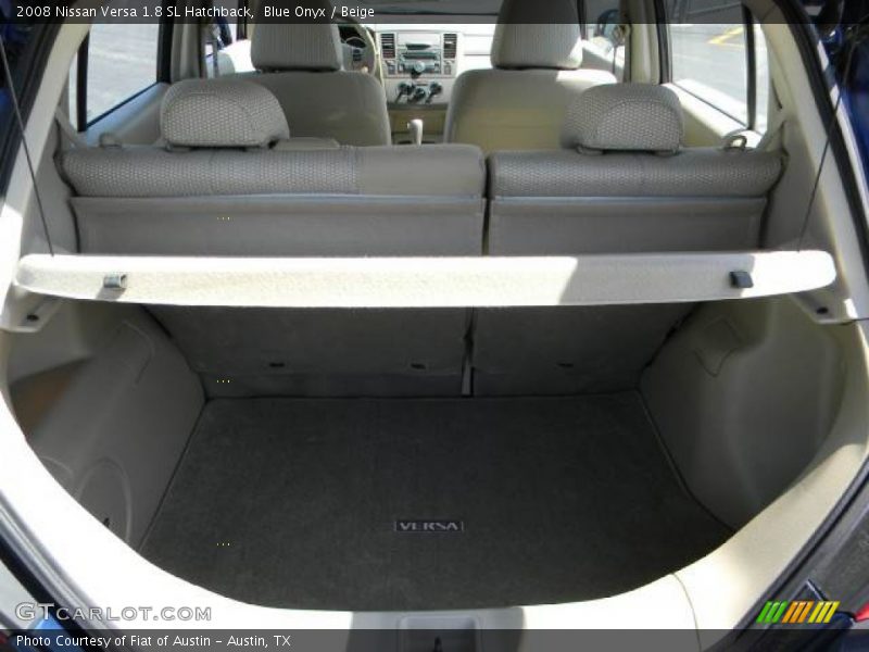 Blue Onyx / Beige 2008 Nissan Versa 1.8 SL Hatchback