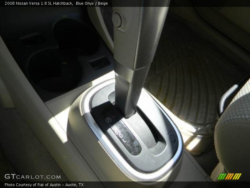Blue Onyx / Beige 2008 Nissan Versa 1.8 SL Hatchback