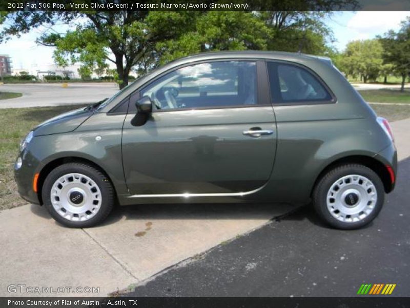  2012 500 Pop Verde Oliva (Green)