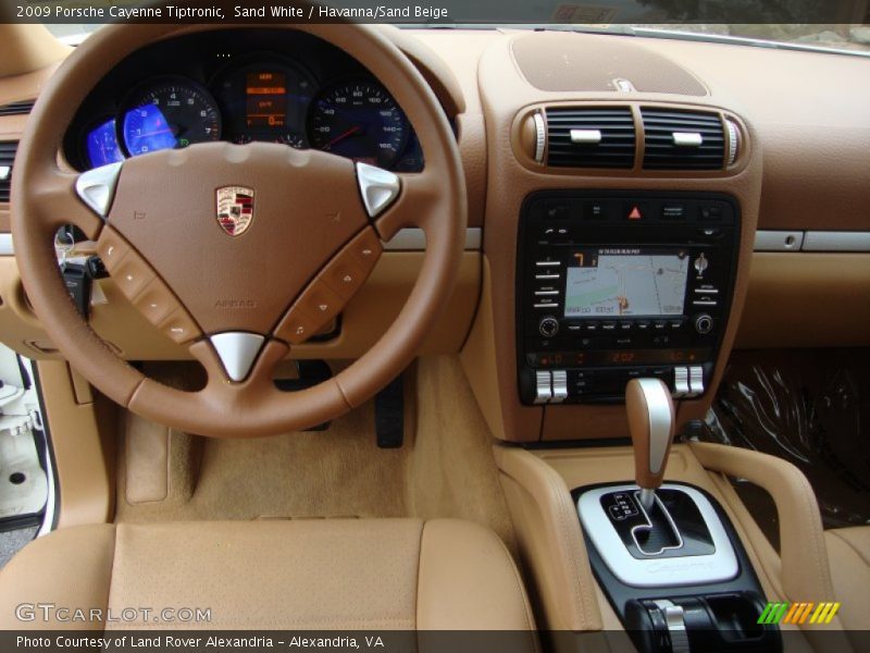 Dashboard of 2009 Cayenne Tiptronic
