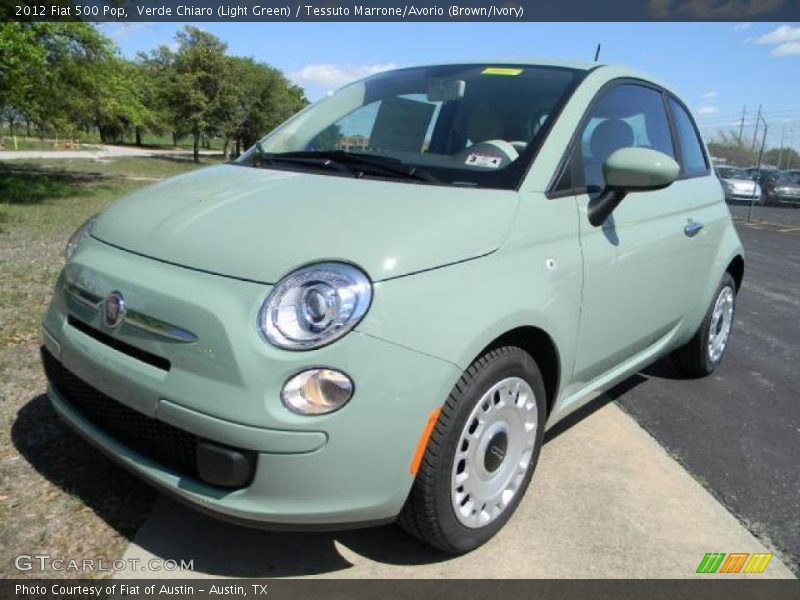 Front 3/4 View of 2012 500 Pop