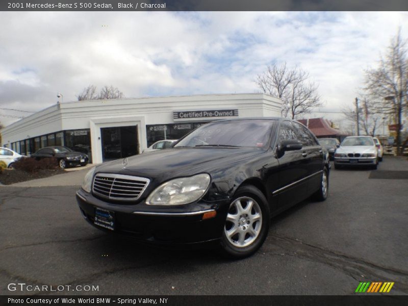 Black / Charcoal 2001 Mercedes-Benz S 500 Sedan
