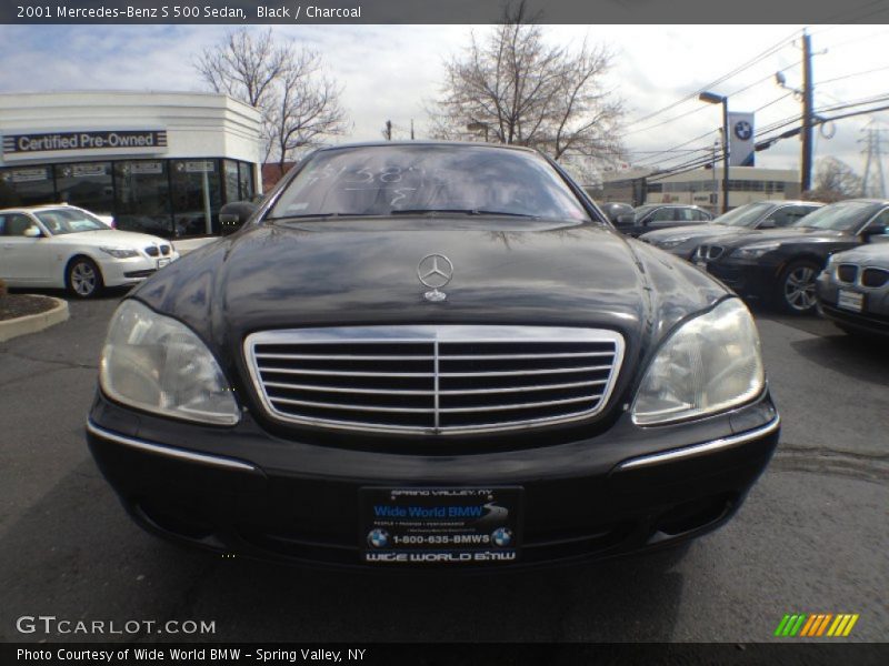 Black / Charcoal 2001 Mercedes-Benz S 500 Sedan