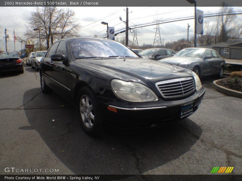 Black / Charcoal 2001 Mercedes-Benz S 500 Sedan