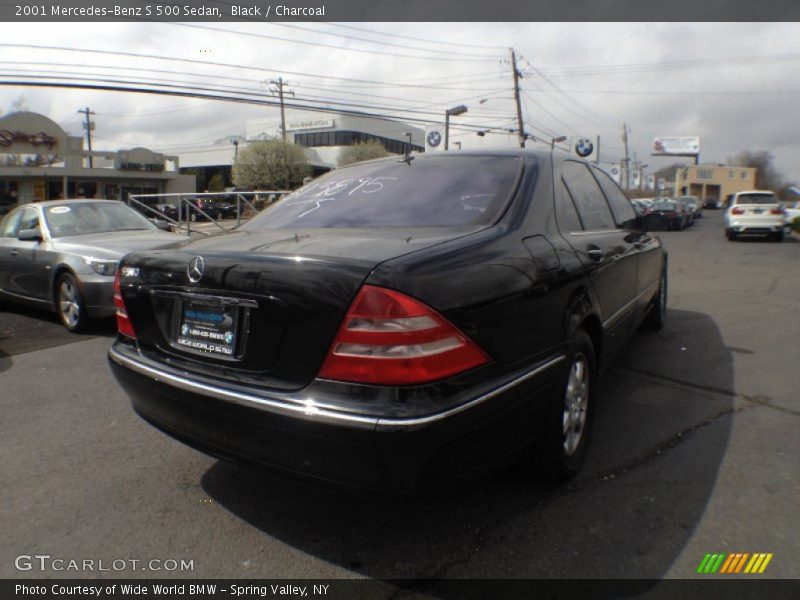 Black / Charcoal 2001 Mercedes-Benz S 500 Sedan