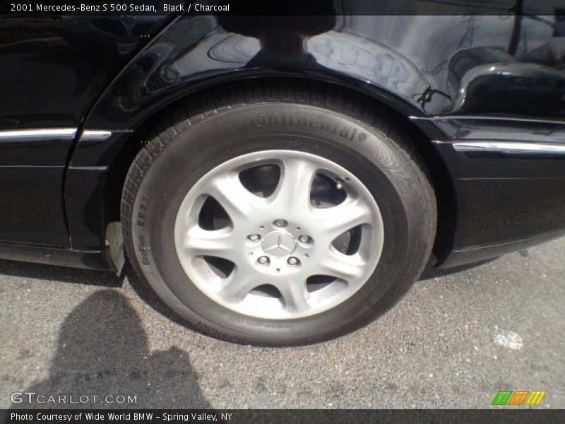 Black / Charcoal 2001 Mercedes-Benz S 500 Sedan