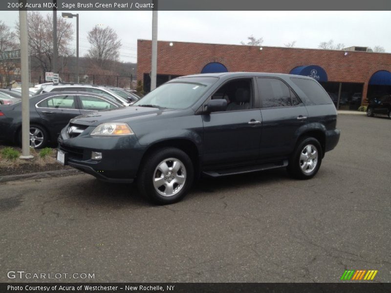 Sage Brush Green Pearl / Quartz 2006 Acura MDX