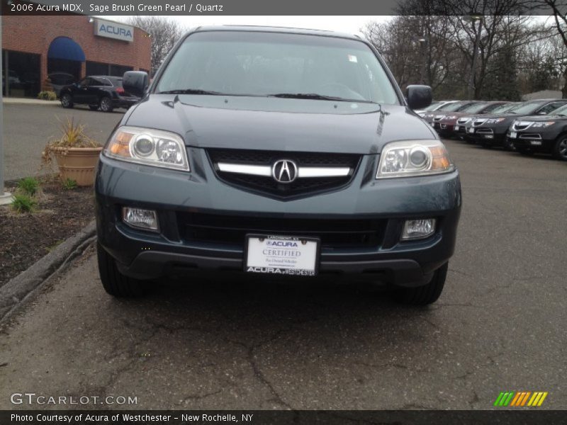 Sage Brush Green Pearl / Quartz 2006 Acura MDX