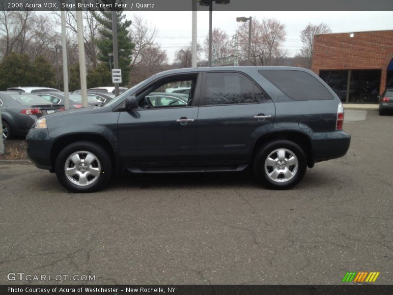 Sage Brush Green Pearl / Quartz 2006 Acura MDX