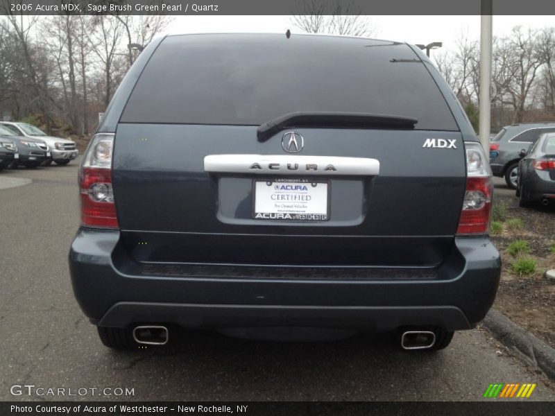 Sage Brush Green Pearl / Quartz 2006 Acura MDX