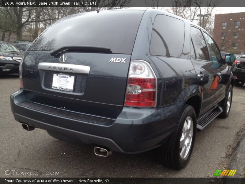 Sage Brush Green Pearl / Quartz 2006 Acura MDX