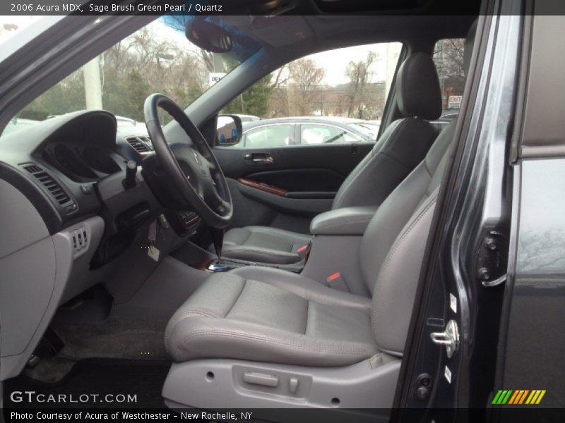 Sage Brush Green Pearl / Quartz 2006 Acura MDX