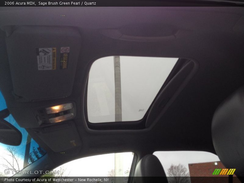 Sage Brush Green Pearl / Quartz 2006 Acura MDX
